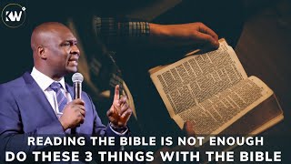 READING THE BIBLE IS NOT ENOUGH, THESE IS HOW TO STUDY THE BIBLE CONSISTENTLY- Apostle Joshua Selman