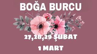 BOĞA BURCU 🔔 27,28, ŞUBAT 1,2 MART 🔔 NELER BEKLİYOR TAROT AÇILIM #boğaburcu #keşfet