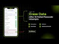 How to Erase Data After 10 Failed Attempts on iPhone