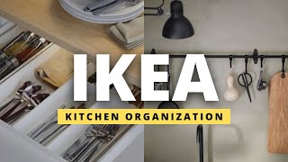 Best IKEA Kitchen Organization Products | IDEAS FOR SMALL KITCHENS (shop with me)