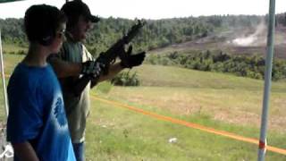 Me shooting an HK53 at Ofasts 2010