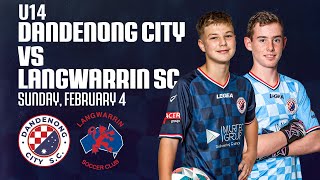 JBNPL Qualifiers Round 1 | Dandenong City FC v Langwarrin FC U14