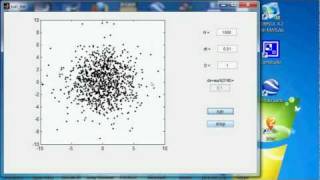 2d diffusion simulation