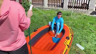 Lisa Sprayedjazmin With The Hose Trailer