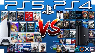 PS5 Launch Games VS PS4 Launch Games - Comparing EVERY Launch Game!