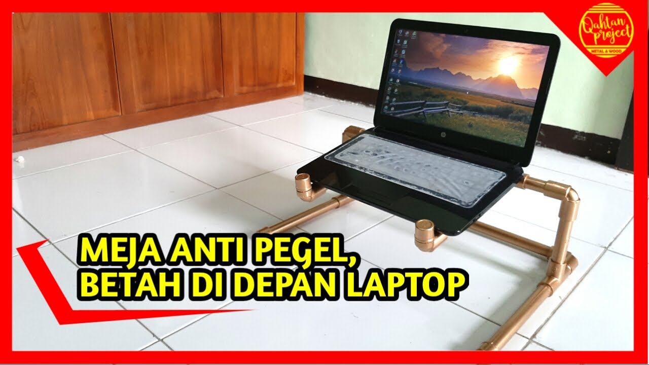 Membuat Meja Laptop Dari Pipa PVC - YouTube