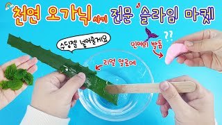 액괴상황극:) 천연 오가닉 재료들로만 만드는 유기농 슬라임 (사기)마켓😎 여기 사장님은 언제 정신차리는 거지?