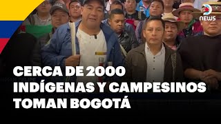 Colombia: Indígenas y campesinos exigen tierras y educación - DNews