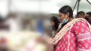 కృష్ణంరాజు గారి పిల్లలు 😢😢 | Saddest Video Of Krishnam Raju Family at Final Rituals | Trend Telugu