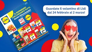 First reaction al volantino Lidl dal 24/02 al 2/03: top | Lidl Italia