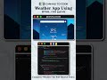 How to Make a Weather App Using HTML, CSS & JS | JavaScript Fetch API Project #weather #htmlcssjs
