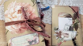 Luscious Wallpaper & Fabric Junk Journal & Cover | Ready to Ship
