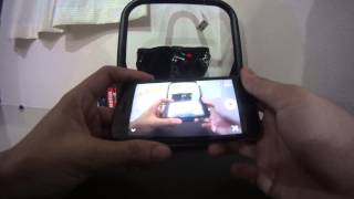 Sony HDR AS30v - SmartPhone Connecting and Live-preview Demonstration