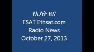 ESAT Ethsat.com Radio News October 27 2013 Ethiopia