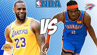 Los Angeles Lakers vs Oklahoma City Thunder 11/4/21 Free NBA Pick and Prediction NBA Betting Tips