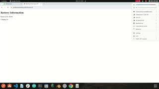 How to get battery Information in JavaScript || How to Get Device Battery Information using Web
