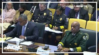 Mecklenburg County Sheriff Garry McFadden NC General Assembly testimony | Part 1