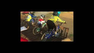 BMX Racing Gate!! 5 year old Vs  9 year olds!! #shorts #bmxracing #bmx