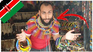 الحلقة:4 أول مغربي يقوم بتجربة اللباس الماساي😍أحمق تجربة في كينيا نيروبي😂 Nairobi Kenya Masai