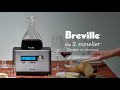 breville presents the sommelier decanter extended