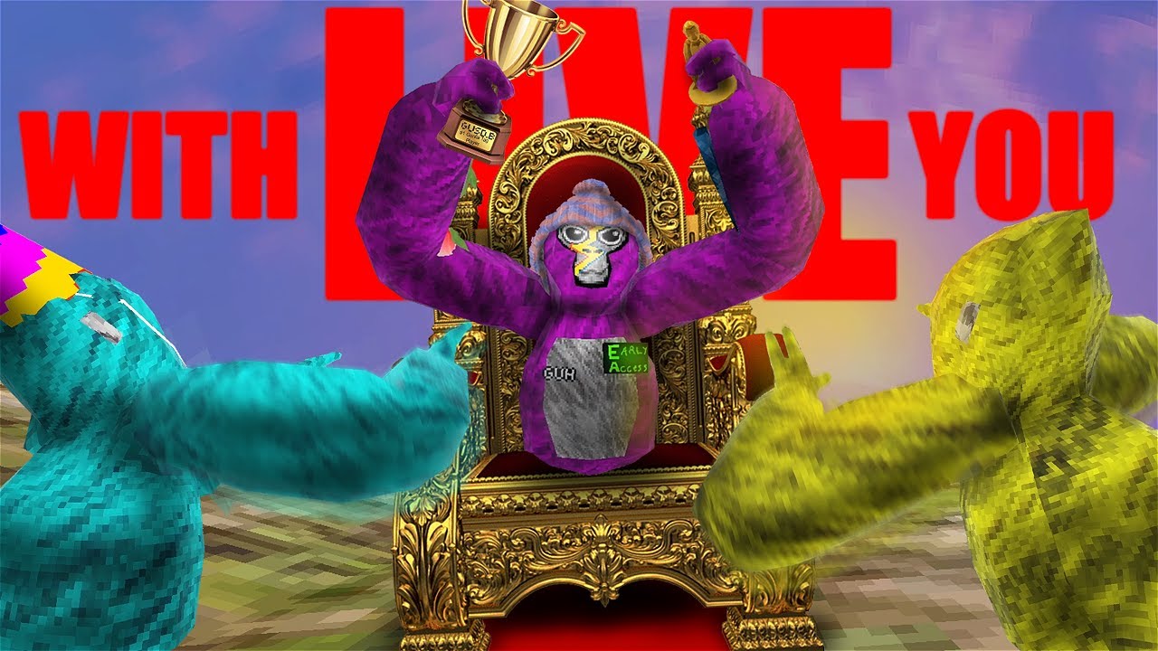 Gorilla Tag Live With Viewers New Update Realtime Youtube Live View