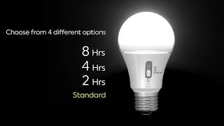 GE Lighting LED+ Timer Light Bulbs