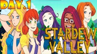 Stardew Valley 星露谷物語 Day 1 開始接受新的農村生活!!