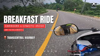 JBY TO FELIXBERTO | CBR600RR x CFMOTO 450sr | W4NMotovlog