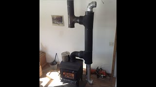 How to build a Non-Electric Chimney Heat Reclaimer