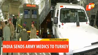 Indian Army Airlifts Field Hospital To Quake-Hit Turkey | OTV News English