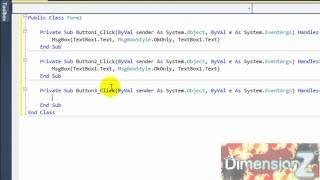 Visual Basic 2010 Tutorial - Custom Message Box