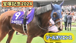 【宝塚記念2024】「今日はタケシとやってやんよ❗️」競馬民に目で訴えかけるソールオリエンス👀✨