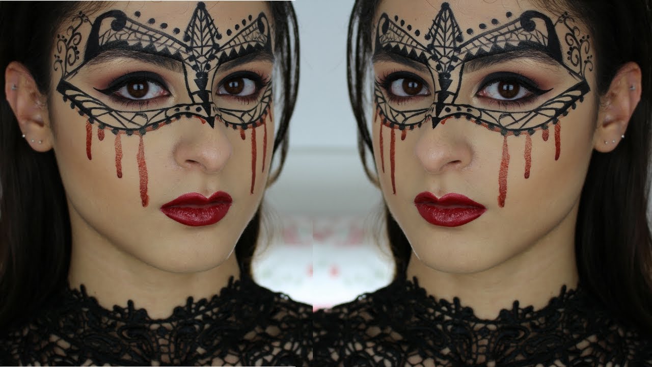 Masquerade Mask Makeup Tutorial Saubhaya Makeup