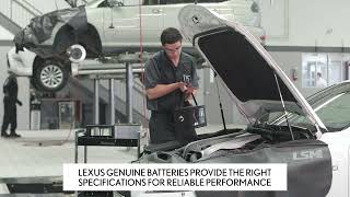 Lexus | Inside Look: Genuine Batteries