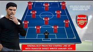 How Look Of Arsenal Ft Transfer Target Players 2024 Best Predicted Line Up ~ Arsenal Transfer News