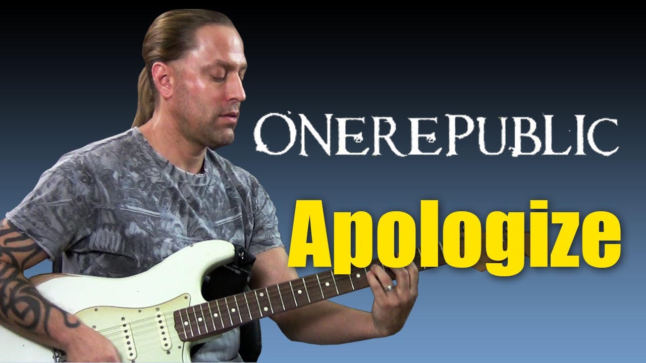 Apologize Guitar Chords