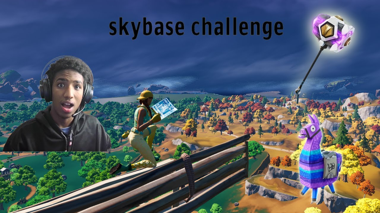 Crazy Skybase Challenge Youtube