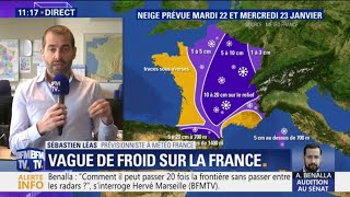 Météo France prévoit de la neige en plaine pour les deux prochains jours ❄❄❄