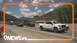 I-70 busy with holiday travelers