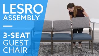 Lesro 2+ Connecting Chair Assembly (Lenox, Lenox Steel, Weston Series and More)