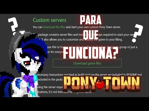 Pony Town Custom Servers Onlysadeba