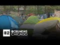 Pro-Palestinian encampments grow at University of Chicago, DePaul
