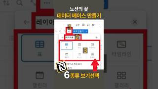 Notion 의 꽃이라 할 수 있는 데이터베이스 레이아웃 여섯 종류를 알아 보겠습니다. 이것만 알면 Notion은 다 했다고 보면 됩니다.