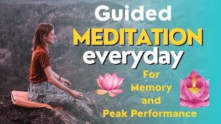 Guided Meditation for Memory , peace  and peak performance.😊#meditation #rishte reloaded  #memory