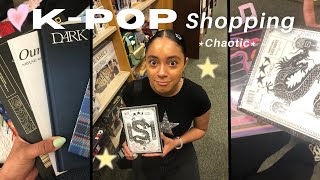 *Chaotic* Kpop Shopping