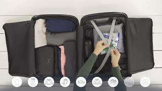 How to Pack for a Weekend Trip in the Samsonite Proxis Carry-On Spinner