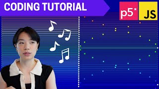 p5.js Coding Tutorial | Robot Meets Oscillating Waves 🤖🎵