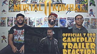 MK 11 Kombat Pack - Official Terminator T 800 Gameplay Trailer Reaction