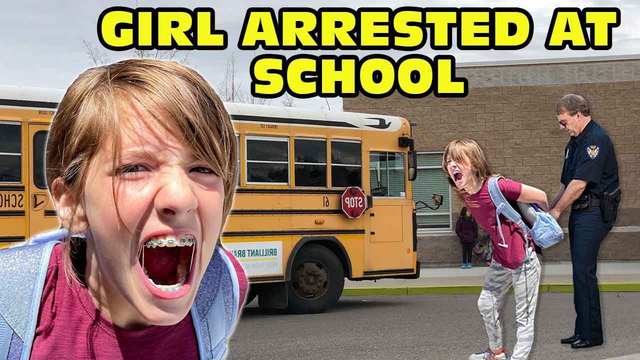 🤬Girl Temper Tantrum🤬 Arrested After School! [Original] - YouTube