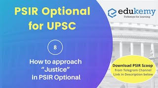 How to approach “Justice” in PSIR Optional | Edukemy for UPSC | IAS